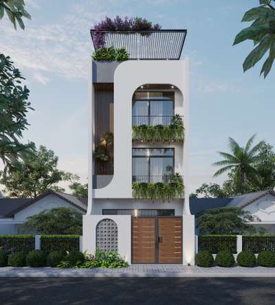modern elevation  #villa_design  #modernhome  #3Darchitecture  #ghar  #ElevationHome