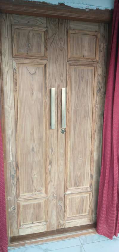 wooden front door  #