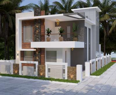 3D Elevation #Architectural&Interior  #interiordesignkerala  #exteriordesigns   #3dmodeling