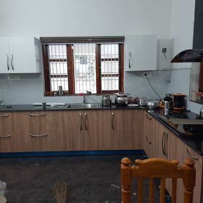 kitchen made as per client requirement #kitchen  #ModularKitchen