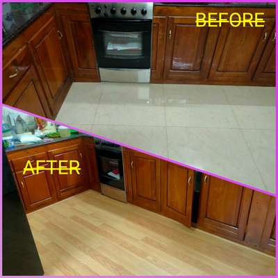#WoodenFlooring #Kitchen (8606335511) @ Kuttanellur, Thrissur
(Installed on existing Tile Floor)

Brand : Greenply
Make : Indian
Shades : 60+ Designs available

Contact :
Floor N More
(Pls watch our YouTube channel / Facebook / Instagram for more videos)

www.floornmore.in

Wts app 8606335511
