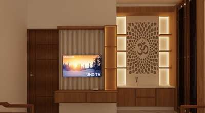 Tv console prayer unit #Architectural&Interior #InteriorDesigner #interiorsmodernhomes
