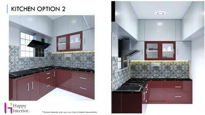 Kitchen design for our clients in small space 

 #InteriorDesigner  #KitchenInterior #kitchensmallspace  #3drendering