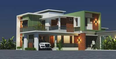 3000 sqft # contemporary concept house# calicut #