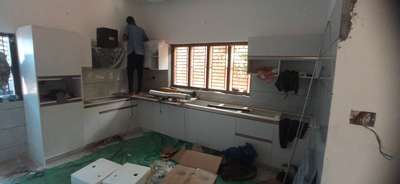 Modular kitchen work ongoing @mahe