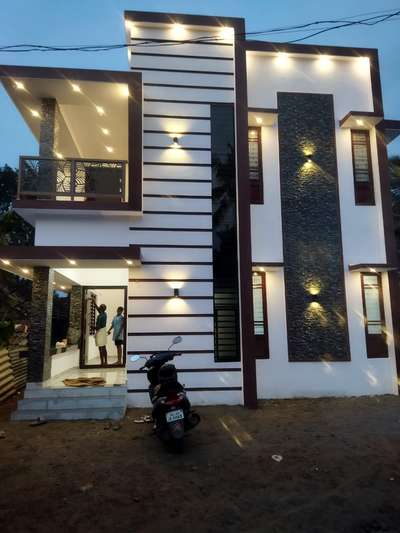 1200 sq. ft home in 4 cent plot # #HouseDesigns in palakkad #ContemporaryHouse  #below1500sq  #InteriorDesigner  #HouseConstruction in palakkad