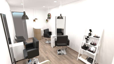 Beauty Parlour interiors.