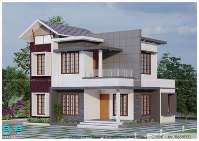 Residence at vallikkkunnu.
Malappuram
Area: 1598.00.  sqft
more details:: 9633020487 #architecturedesigns  #KeralaStyleHouse  #keralaarchitectures  #FloorPlans  #exteriors
