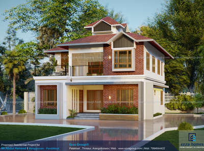 Proposed Residential Project for Mr.Abdul Hameed | Malappuram - Pandikkad