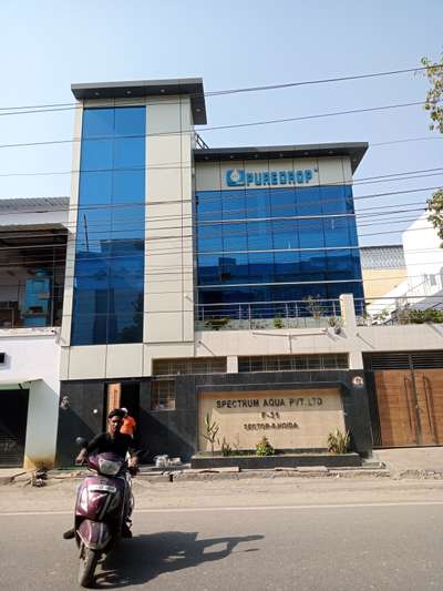 Glass elevation noida 
Baba Aluminium and glass works
9958588485