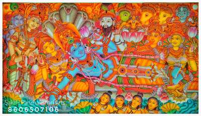 Anandhasayana mural painting please contact my watsapp no->
contact - Instagram ID =sakthi.panchakshari_arts
;
 #homedecoration  #KRISHNA #krishnapainting #narayan #vishnu #AcrylicPainting #canvaspainting #keralamuralpainting #Thrissur #irinjalakuda #irinjalakudagram #Irinjalakkuda #site@irinjalakuda #TexturePainting

#LivingRoomPainting

#Painter

#Royal_touch_painting_kerala

#murals

#Architectural&Interior

#new_home

#murals
#sakthipanchakshariarts
#muralart
