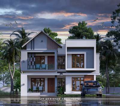 modern style residence 
Exterior design work of residence 
.
.
Type: residential 
Client: harishankar
Place: Ayarkunnam, Kottayam 
Area: 2570sqft
.
.
#homedesign #homedecor #interiordesign #design #home #interior #architecture #decor #homesweethome #interiors #decoration #furniture #interiordesigner #homedecoration #interiordecor #luxury #art #interiorstyling #homestyle #livingroom #inspiration #designer #handmade #homeinspiration #homeinspo #house #realestate #kitchendesign #style #homeinteriordesigncompany