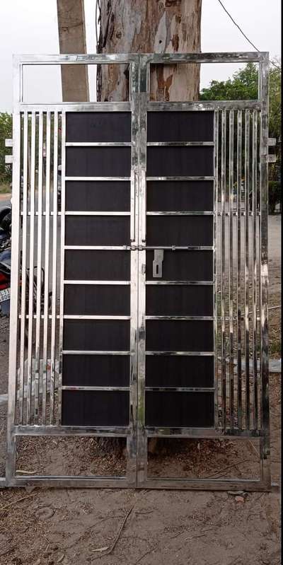 steel railing gate ACP sheet # # #