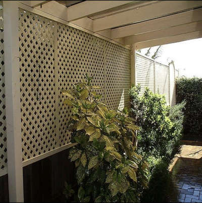 Lattice trellis fencing
#fence #quickfence #lattice #PVC #BalconyIdeas