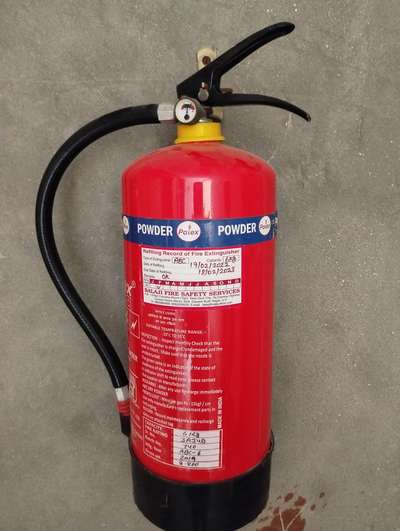 Fire extinguisher supply work.