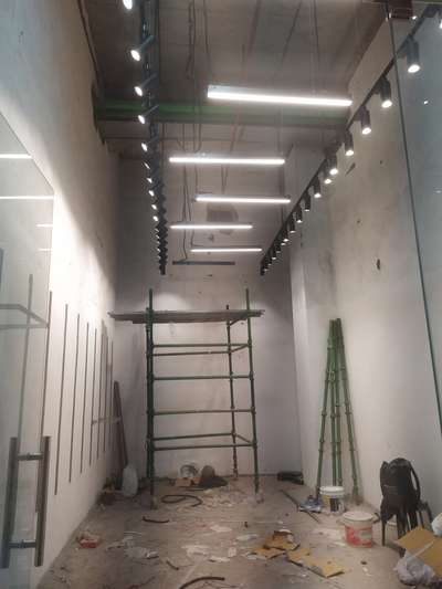 #mall shop lighting work