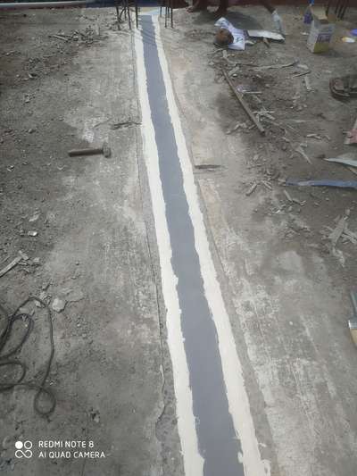 expansion joint with pu tap fixing