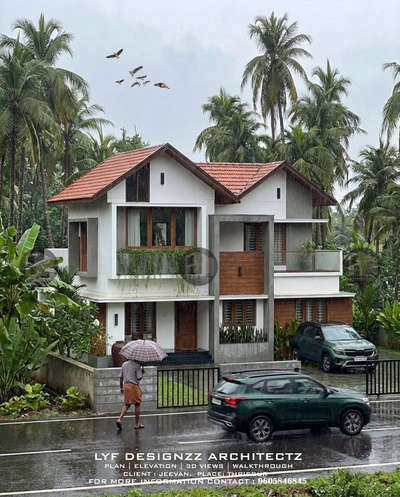 Tropical type residence...
exterior work of residence 
.
.
Type: residential 
Client: Jeevan
Place: Thrissur 
Area: 2000sqft
.
.
#homedesign #homedecor #interiordesign design home interior architecture decor homesweethome interiors decoration furniture interiordesigner homedecoration interiordecor luxury art interiorstyling homestyle livingroom inspiration designer handmade homeinspiration homeinspo house realestate kitchendesign style homeinteriordesigncompany