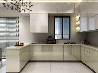 #ModularKitchen #KitchenIdeas #ContemporaryDesigns #KitchenInterior