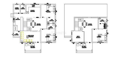 2D plan                                      3bhk                                             sqft 2300               #2d  #2DPlans #FloorPlans