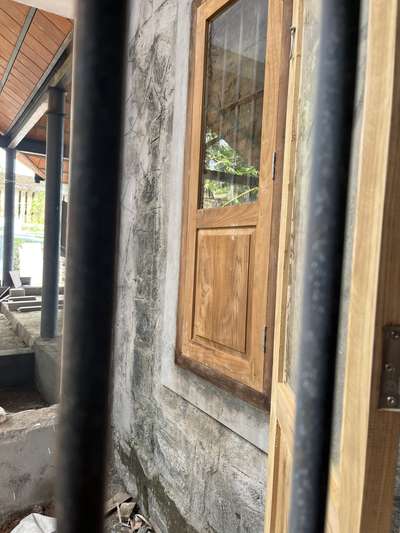 On Site progress #WoodenWindows #WoodenWindows #DoubleDoor