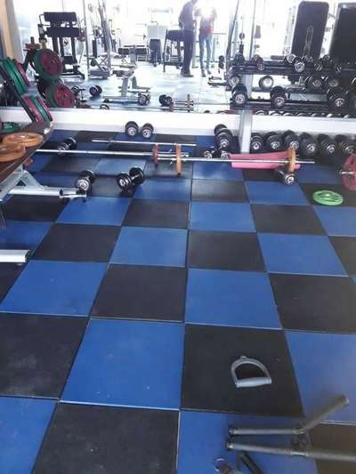 gym flooring work #FlooringTiles #rubberfloor #InteriorDesigner #kreativekonceptz #FlooringSolutions #Interlocks #inyeriordesign