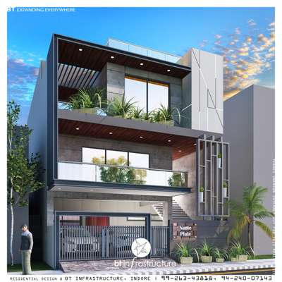 #modernelevation #modernbunglow #HouseDesigns #3delevations #modernhome