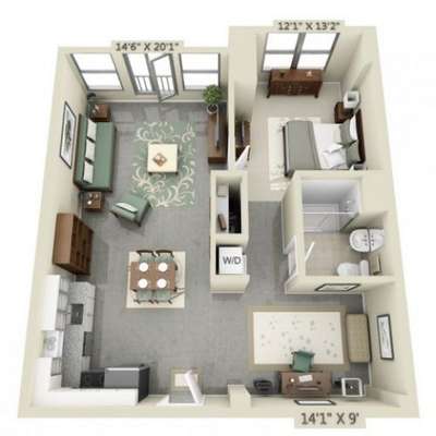 1000 rs me -3d floor plan banvaye 
 #3d  #3Dfloorplans