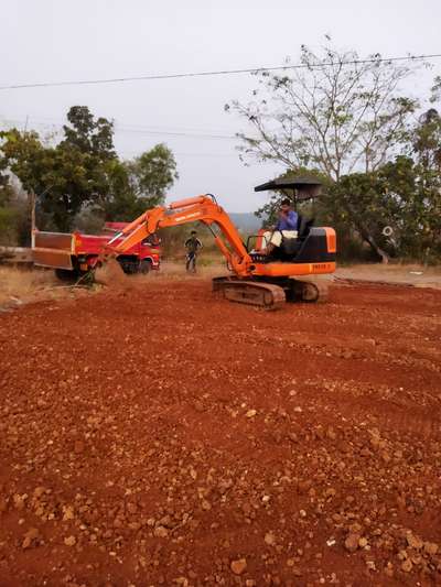 Parking area Leveling Work Madayi College.. Kannur