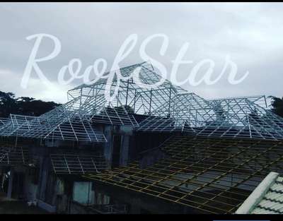 #roofstar #rooftrusswork #roofworks #steelstructure