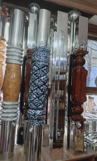 glass ss balusters