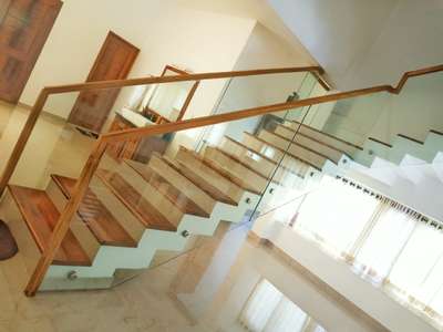 #glass handrail #GlassHandRailStaircase  #glass  #tuffundglass