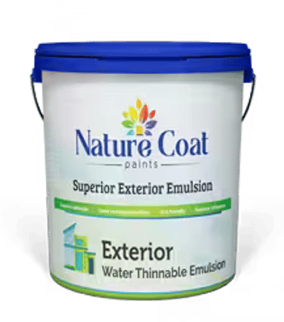 #WallPainting  #exteriordesigns #paints Superior Exterior emulsion by NATURE COAT PAINTS