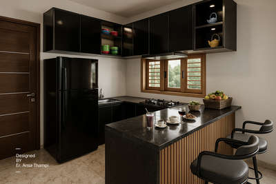 modular open  kitchen Design