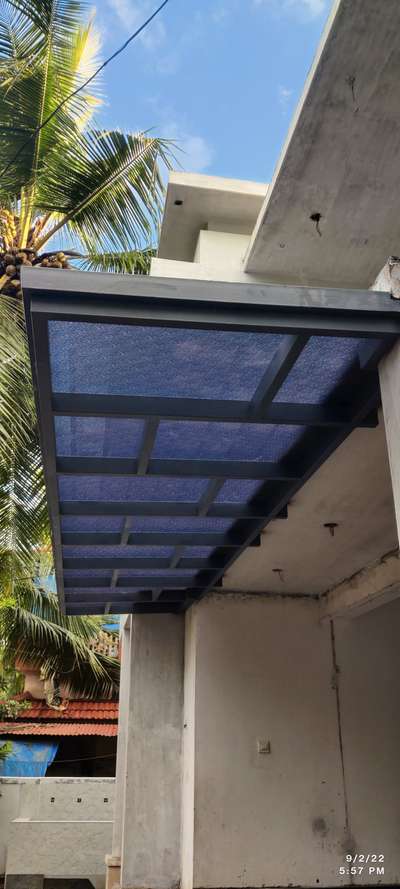 pargola design  with polycarbonate