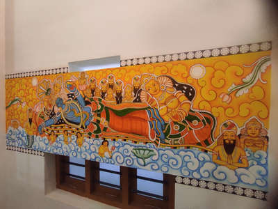 my mural painting on wall.