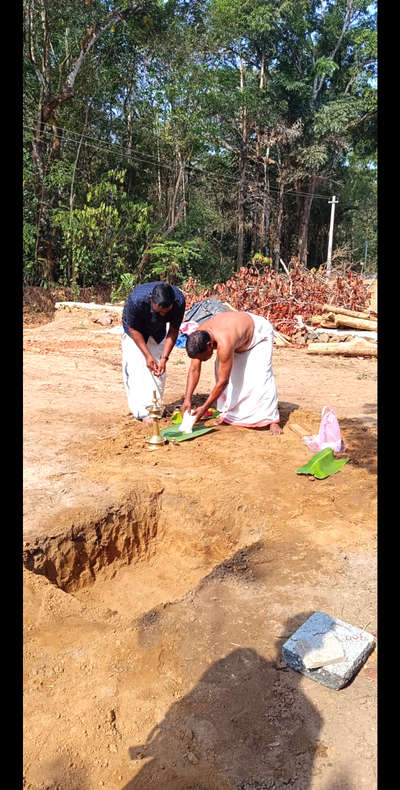 # Foundation stone ceremony #Site Kottayam Kaipuzha