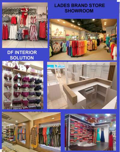 Showroom display fixture Interior installation Solution