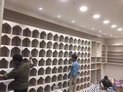 Under Renovation Work In Mohan Lal & Sons Showroom In Lucknow