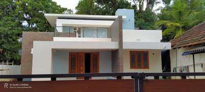 completed contemporary house at vilayodi 
 #riseupbuilders