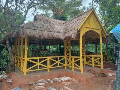 RPK TRADITIONAL WORK......,👇  MUDHOUSE, Bamboo house, restaurant, tree house etc... #TraditionalHouse #mudhouse #mudhouserestorent #bamboowork #treehouse
