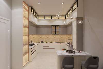 #KitchenInterior  #LargeKitchen  #Architectural&Interior  #KitchenRenovation