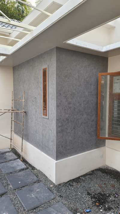 Gray Fogg wall Texture painting #WallDecors #TexturePainting #wall_texture #textureworks #homeinterior #HomeDecor