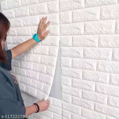 PE foam Wallpaper Mart Plastic 3D Embossed Washable PE Foam DIY Self Adhesive Wall Sticker for Bedroom, Living Room, Kids Room, Office (70 x 77 cm, 5.8 sqft)

Material : PVC

Type : 3D Wall Sticker

Ideal For : Living Room

Theme : Geometric

Product Length : 70 cm

Product Height : 77 cm

 #pefoampanel  anti-child collision product.  #soundproof , #dampproof , and waterproof. Economical #wallcovering  material that is simple to maintain and wipe with a damp cloth.
With our free trimmingkit, you can effortlessly cut the   #3dwalldesign  decals to fit your outlets or corners. To hang the #3dbrick  wallpaper on your wall, simply peel and stick it.
Acoustic, safety, anti-collision, aesthetic soft foam brick wall panels, and environmental protection.
They'll stay up on your walls for however long you want them to. Additionally, it is simple to lay the tiles directly over already-existing panels or a flat surface.

 #foampanel #WallDesigns #wallpanel #wallpaperprice #selfadhesive