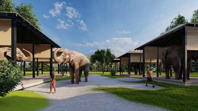 3D visualisation for Sadivayal Elephant Camp, Coimbatore.
 #3d #visualization #elephantsanctuary  #lumion11pro #sketchup #realisticrender