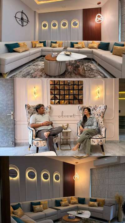 Client satisfied 🧿✨️✨️ #HomeDecor  #InteriorDesigner