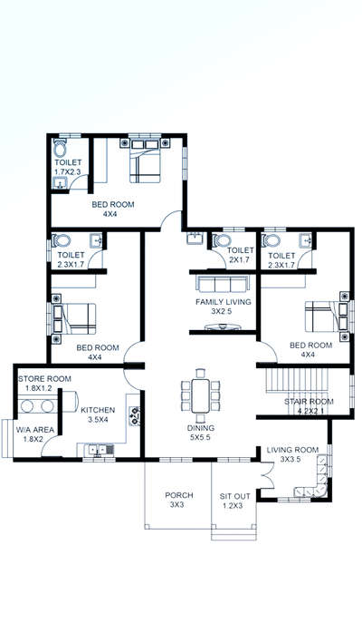 3BHK Modern House Plan
Area- 2120 sq.ft

Designed by: @HomeZone designs 

👉 Porch
👉 Sit out
👉 Living Room
👉 Dining
👉 Common Toilet 
👉 Stair
👉 3 Bed Room
👉3 Attached Toilet
👉 Kitchen
👉 Store Room
👉 Work Area

#architecture #houseplans #architecturedesign #architecture_lovers 
#homeplans #architectkerala #keralaarchitecture #keralahouse #homedesignindia #keralahomeplans 
#homeideas 
#kerala gallery 
#houseplan
 #keralastyle  
 #KeralaStyleHouse 
 #keralaplanners 
 #HouseDesigns 
 #FloorPlans 
 #SmallHomePlans
 #1600sqfthouse 
 #FloorPlans  
 #budget_home_simple_interi  
 #budjethomedesing