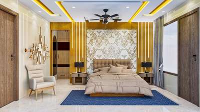 Master Bedroom Interior Design 
beautiful with an Esthatic look
 #BedroomDecor #MasterBedroom #InteriorDesigner