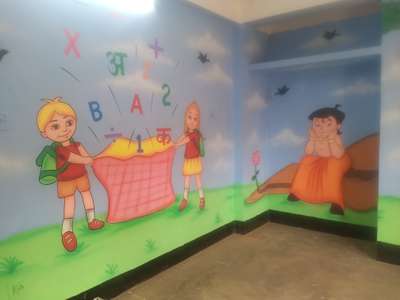 wall cartoon painting play school 
# Schoolpainting #artwork #TexturePainting #artechdesign #HouseDesigns #WallDecors #Designs #WallPainting #Painter #cartoonpainting