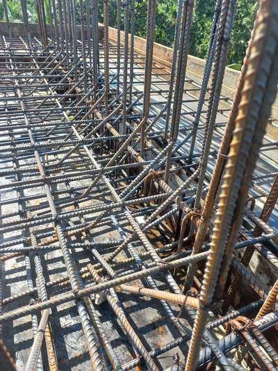 water tank slab steel